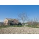Properties for Sale_COUNTRY HOUSE WITH LAND FOR SALE IN LE MARCHE Farmhouse to restore with panoramic view in Italy in Le Marche_2